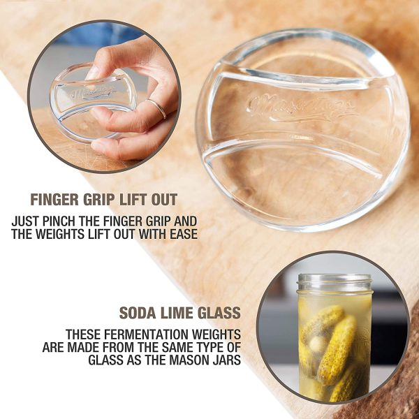 Poids de fermentation en verre